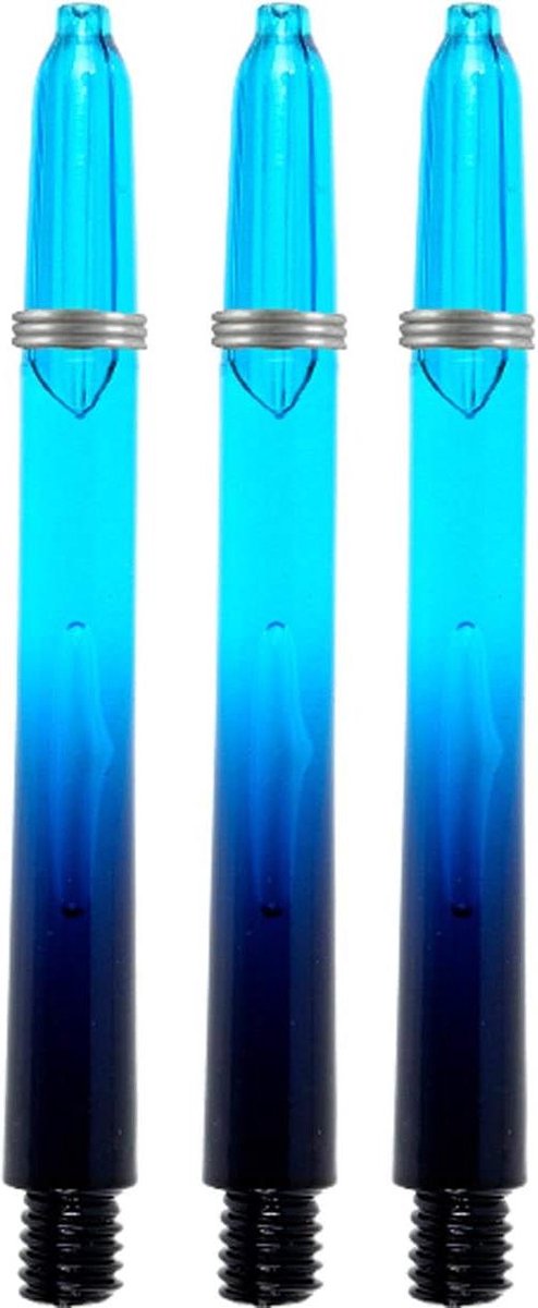 Dartshafts - Dart Accessoires - Darts Spelen - Gefreesde Ringen - 48 mm - Blauw