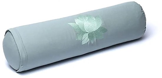 Bolster rond lotus mauve biokatoen (OCS) van Pure Rest — afbeelding 5