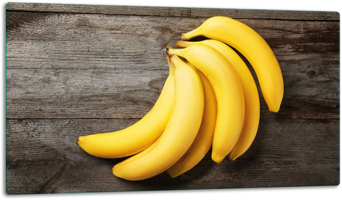 TMK ArtDeko - Snijplank - Bananenmotief - 52x30 cm - Glas