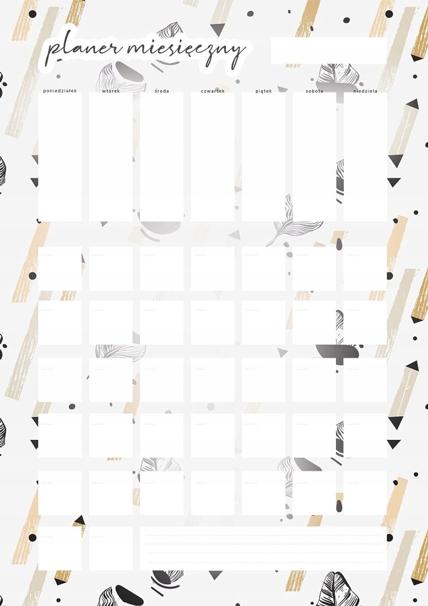 Wallvy Serie - Magnetische Maandplanner - 30x42,5cm - Drooguitwisbaar
