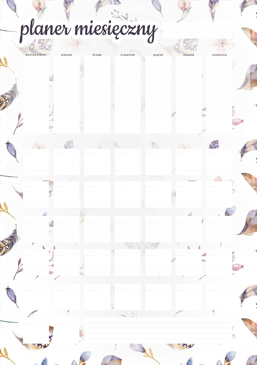Wallvy Serie - Magnetische Kalender - 40x56cm - Maandplanner - Drooguitwisbaar