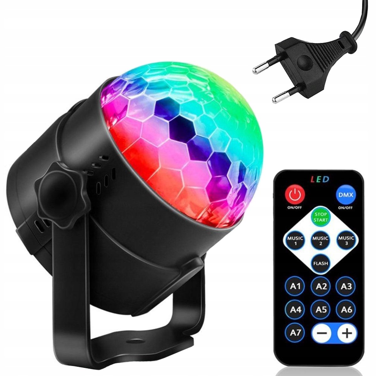 Hangzhou A Link Star Technology - Disco Projector LED - RGB - 7 Lichtprogramma's - Met Afstandsbediening