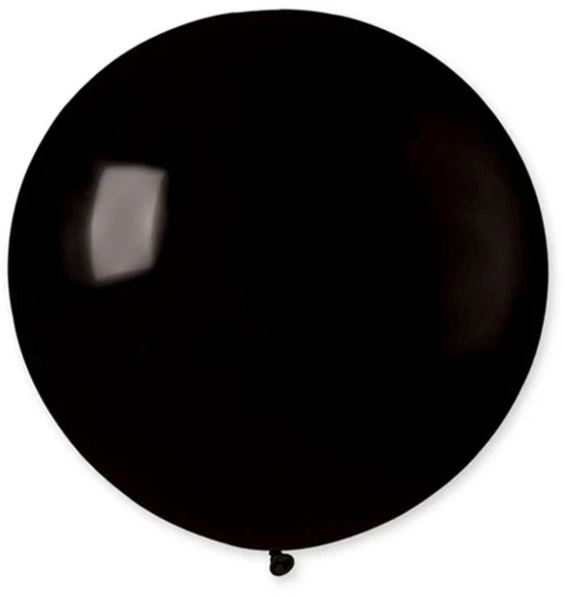 Topballon Latex - Zwart - 80 cm