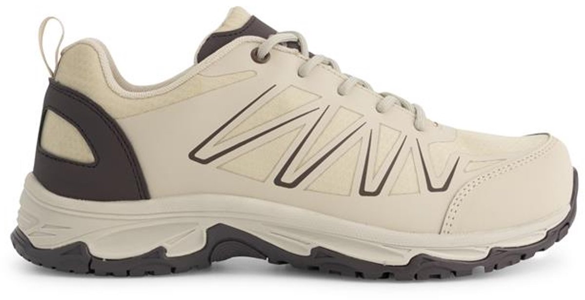 Travelin’ Nysted Dames Lage wandelschoenen Waterdicht Zand Creme