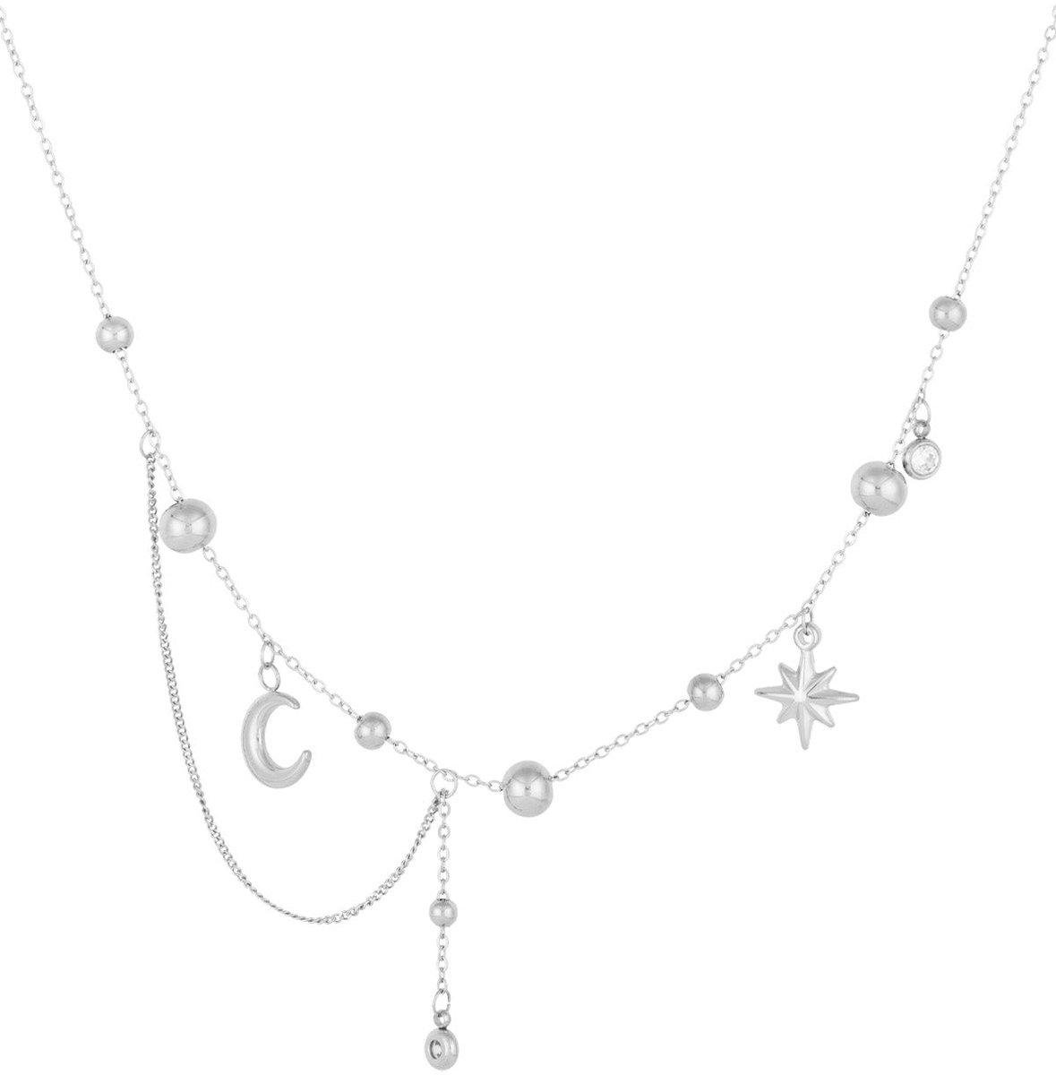 ketting trendy moon