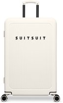 SUITSUIT Koffer 75x48x29 cm - Reiskoffer - Koffer groot - TSA Slot - 71L - Caretta - Tofu White