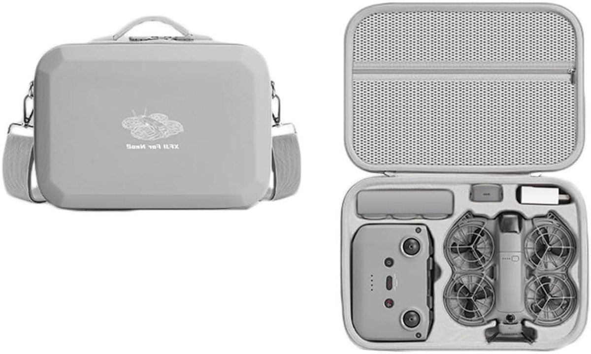 Draagtas Drone - Opbergtas Reis tas - Drone Opslag - Grote Capaciteit - 640 Gram - Grijs