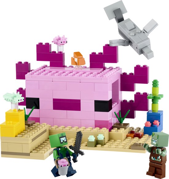 LEGO Minecraft Het axolotlhuis- 21247