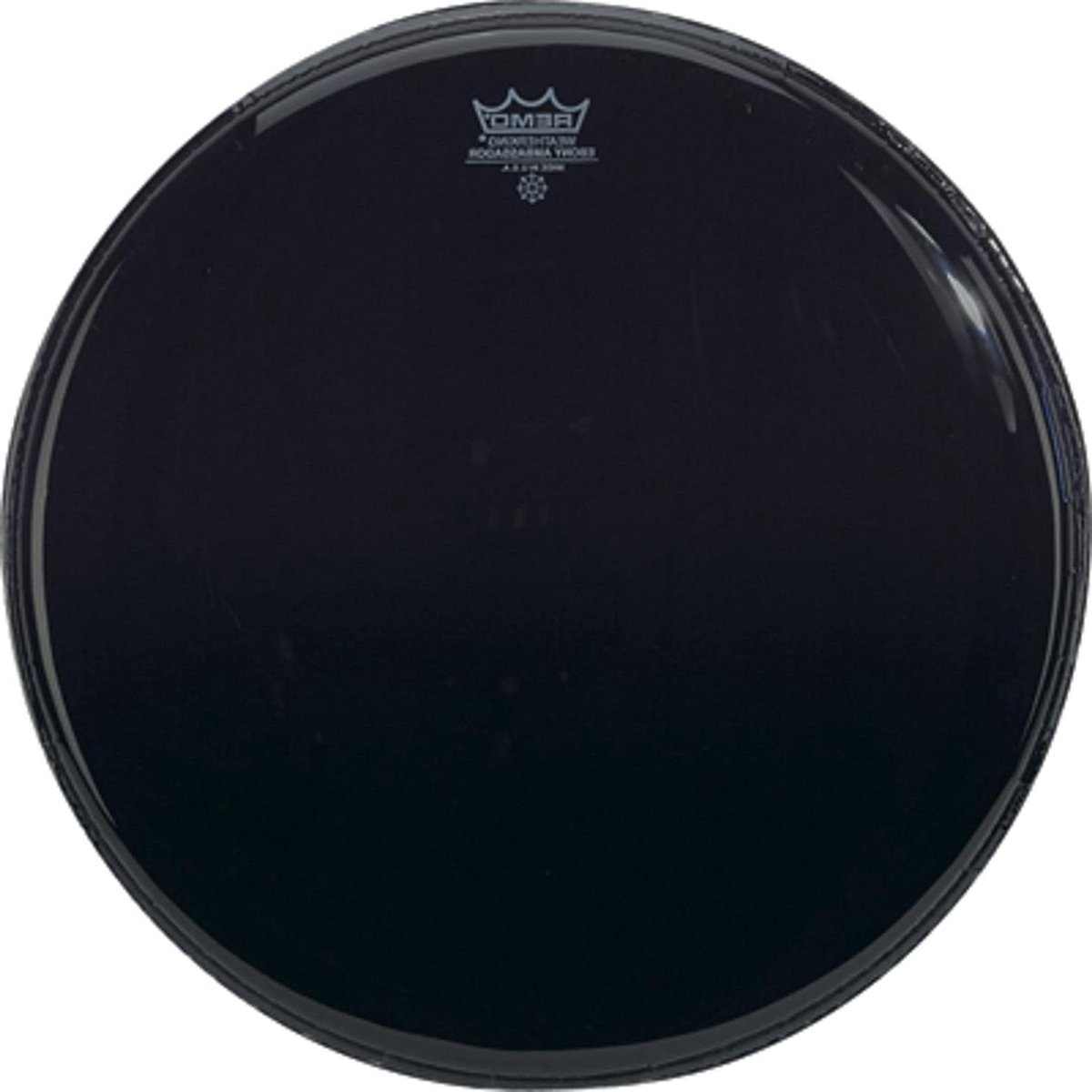 Drumvel - Trommelkop - Muziek Maken - Ebony Hout - 12 inch - Zwart