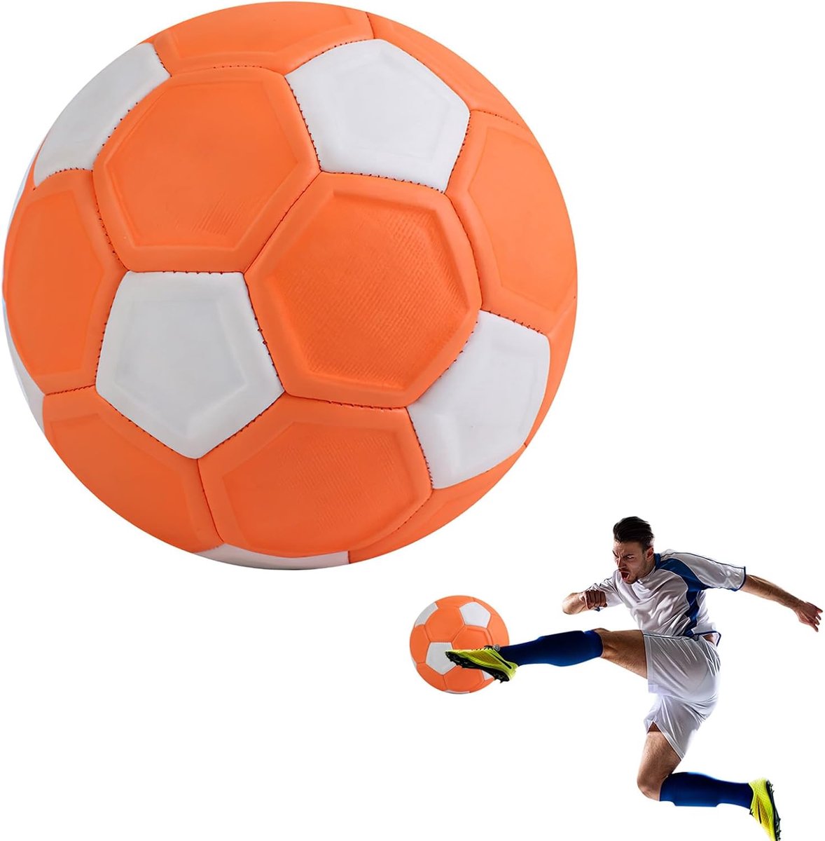 Outdoor Football - EVA Rubber - Flexibel - Elastisch - Gebogen - Speelgoed - Geweldig Buiten Cadeau