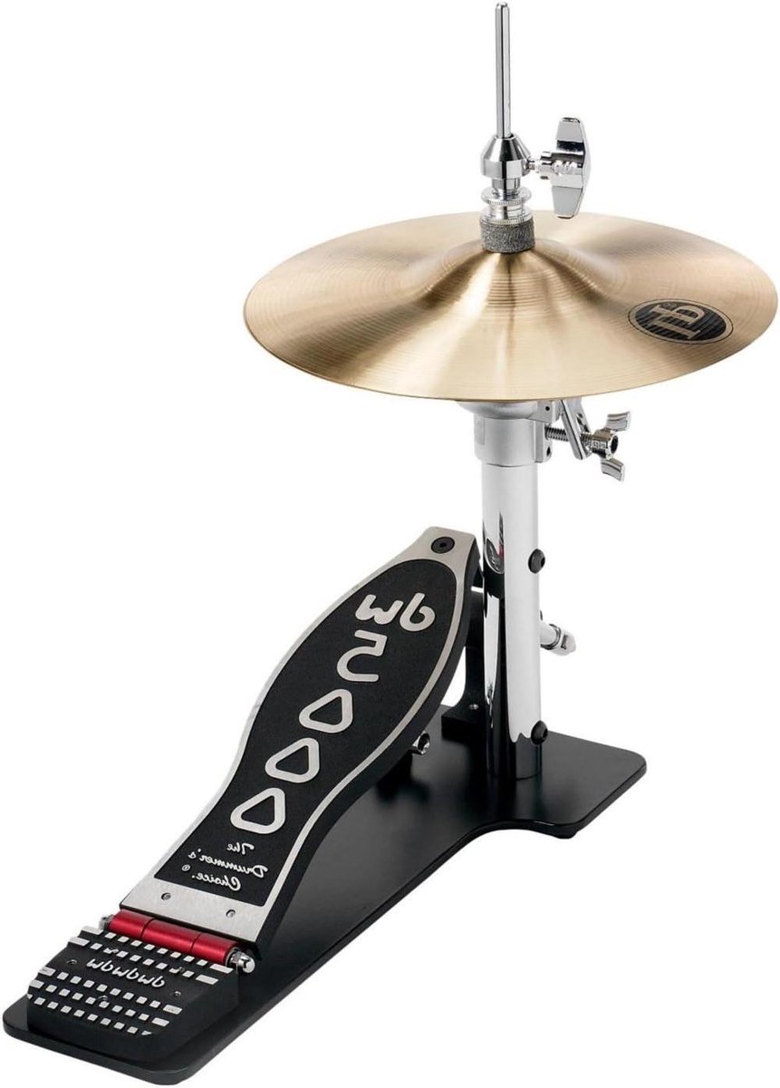 Hi-Hat Statief - Drum Statief - Muziek Maken - Low Boy Model - N.v.t. - Meerkleurig
