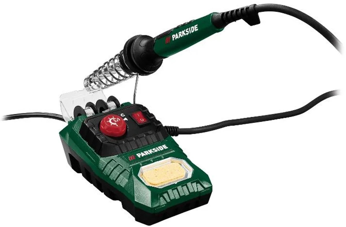 PARKSIDE Regelbaar Soldeer Station - Solderen 48 W - 100 - 500 °C - Inclusief Soldeertin – foto 2