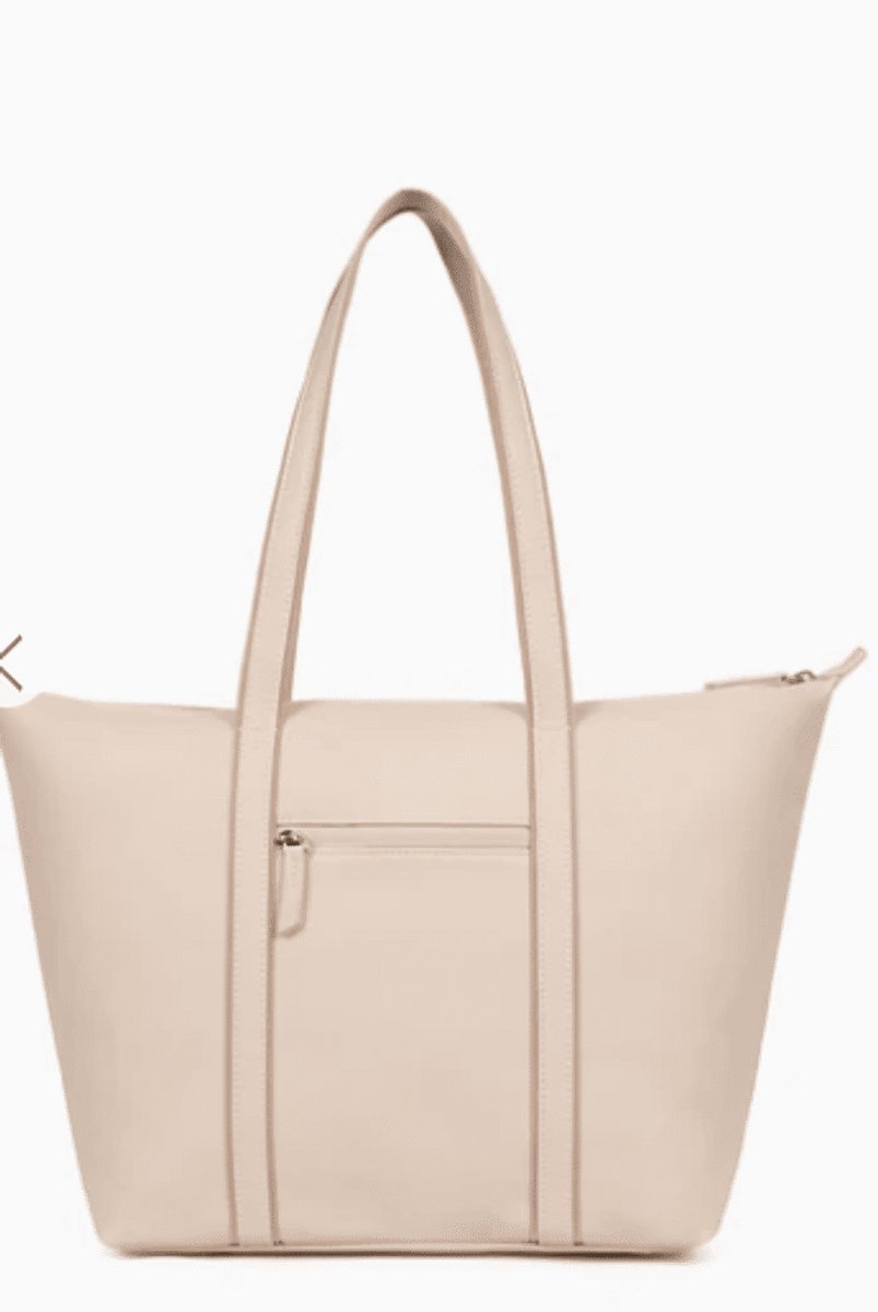 Hexagona Schoudertas A4 | Beige | Maat: One Size