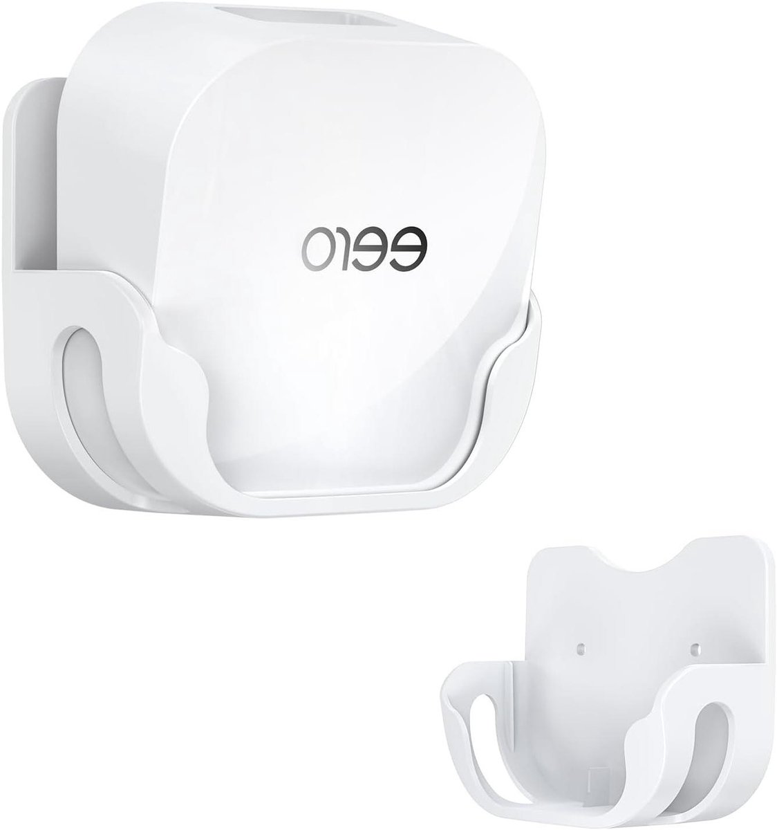 Wandmontage Set - Muurbeugel Router - Wifi Optimalisatie - Ruimtebesparend Ontwerp - 14.4 x 12.2 x 6.7 cm - Wit