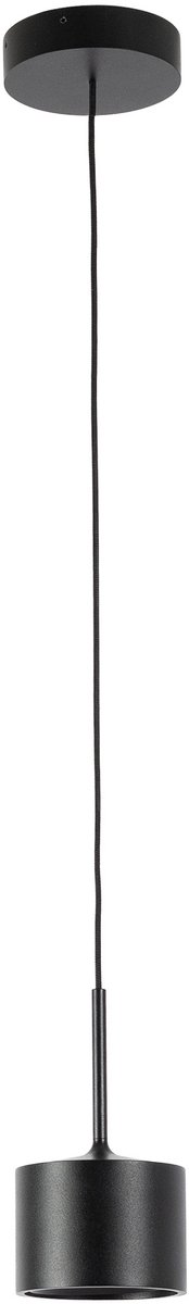 KS Verlichting binnenlamp - hanglamp - June - zwart - hanglampen eetkamer - aluminium - dimbaar - lengte instelbaar