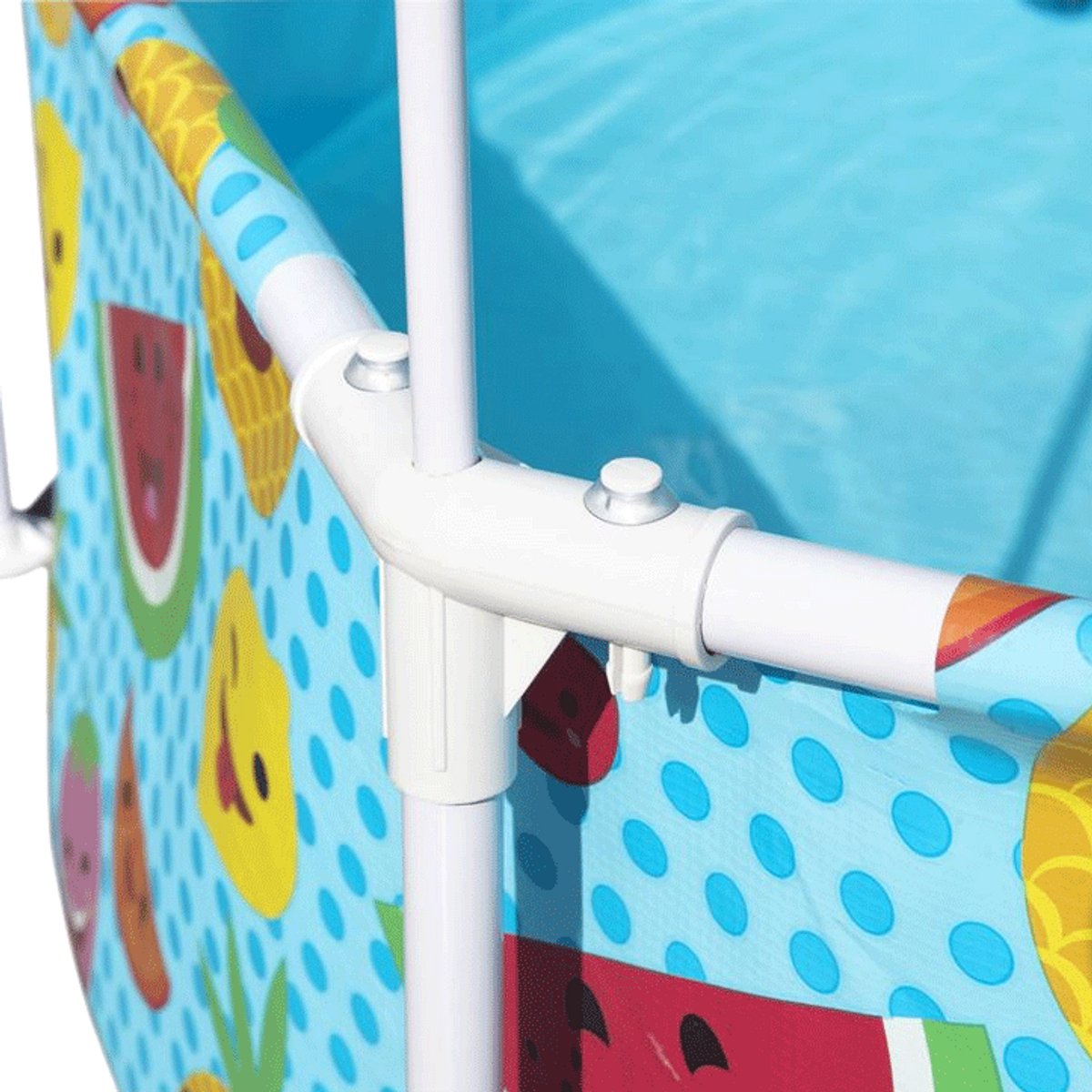 Bestway My First Frame Pool - Zwembad met zonnescherm - Kinder Zwembad - 244cm - Rond zwembad — afbeelding 7
