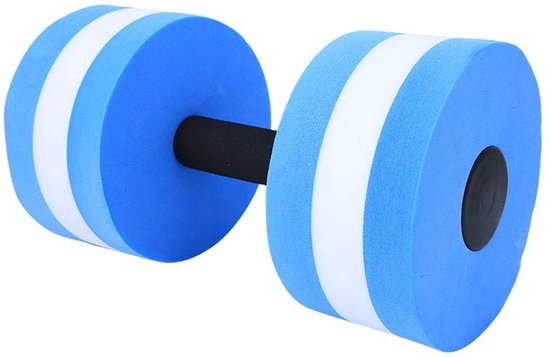 Allecto - Krachttrainingsapparaten - Fitnessapparaten - Comfortabele grip - Drijvende halters - Milieuvriendelijk rondheidsschuim - Ideaal voor thu...