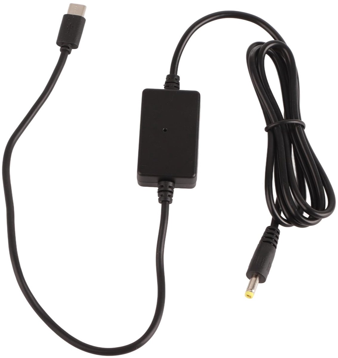 Allecto - USB C Voedingskabel - DC 8,4V 2A - Verstelbaar - 1,36M - Type C naar DC 4,0x1,7mm - Geschikt voor Monitor en Camera - Goshyda