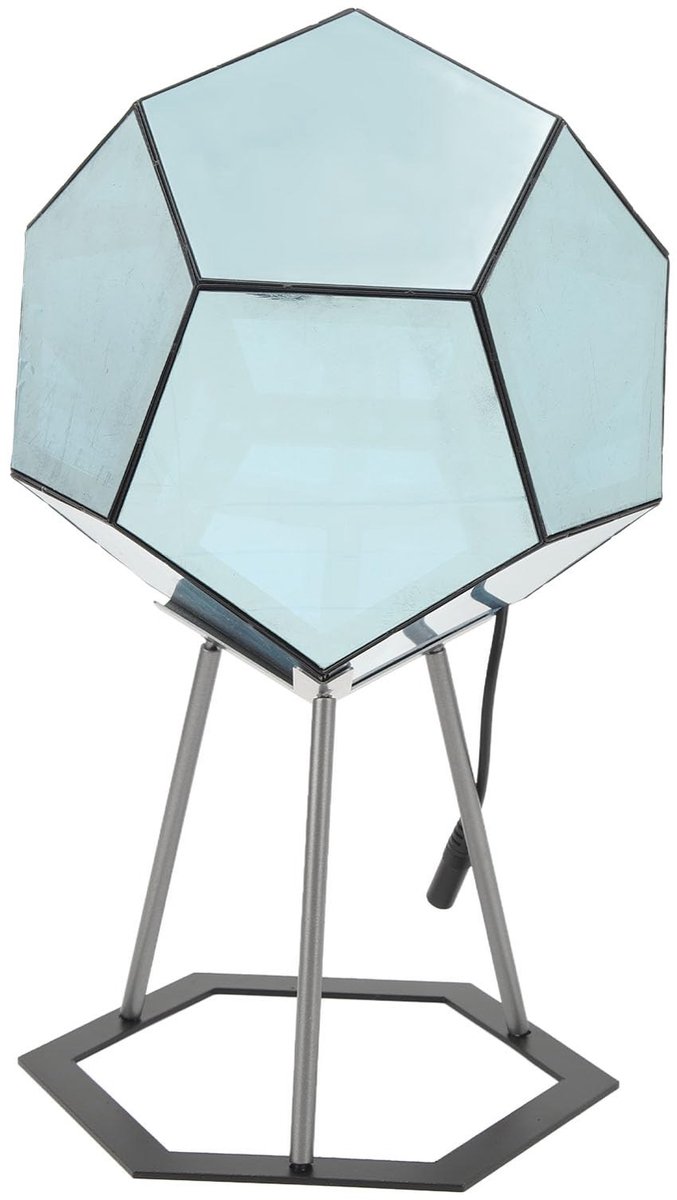 Allecto - Dodecaëder Nachtlampje - LED-nachtlampje - Perfect voor slaapkamer en woonkamer - Kunstlicht - Gaminglicht - Dodecaëder design - Geschikt...
