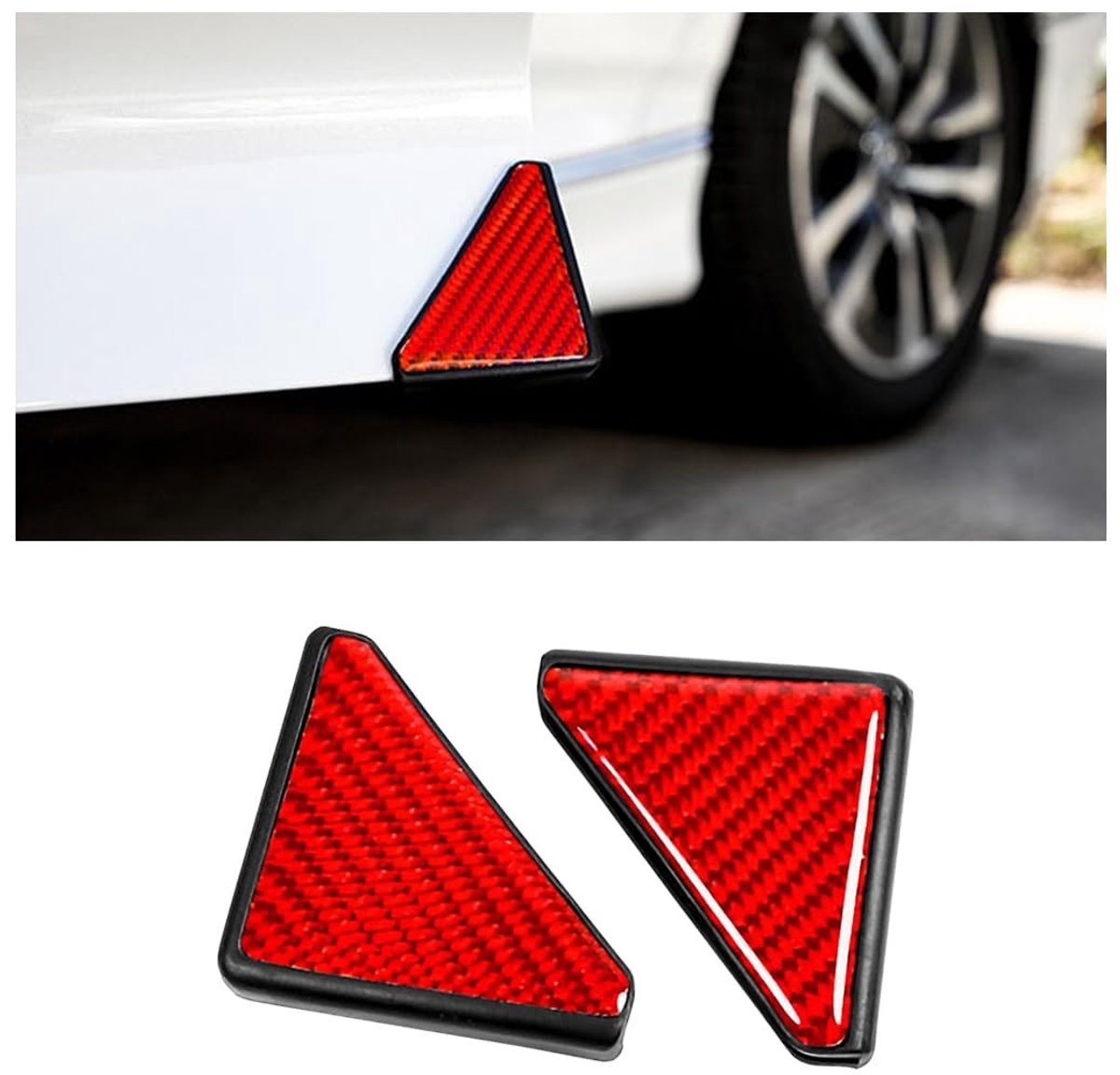 Allecto - Autodeur Hoek Bescherming - Anti-Kras - Zacht Materiaal - Universeel - Auto Deur Hoeken - Perfecte Pasvorm