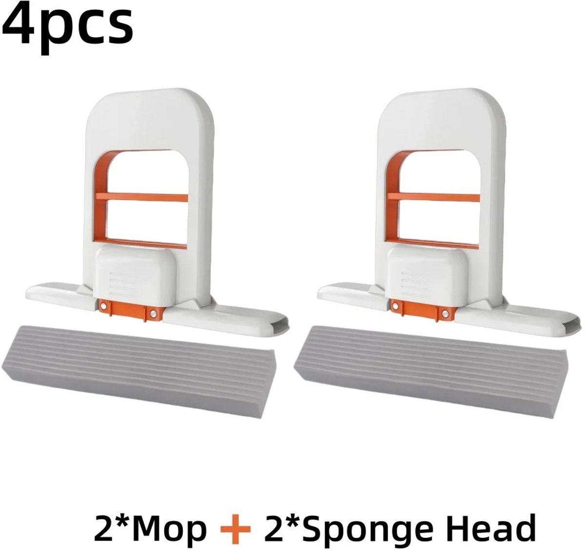 2/8pcs Self-Squeezing Desktop Mops Handheld Sponge Mop for Home Bathroom Kitchen Foldable Tabletop Scrubber Mini Cleaning Tools