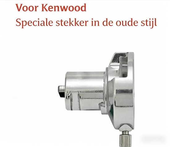 3-delige Van toepassing op Kenwood MAX980ME pasta-set, lasagne-roller, fettuccine- en spaghetti-snijdoppen, met oude universele stekker voor de meeste modellen van Merkloos — afbeelding 2
