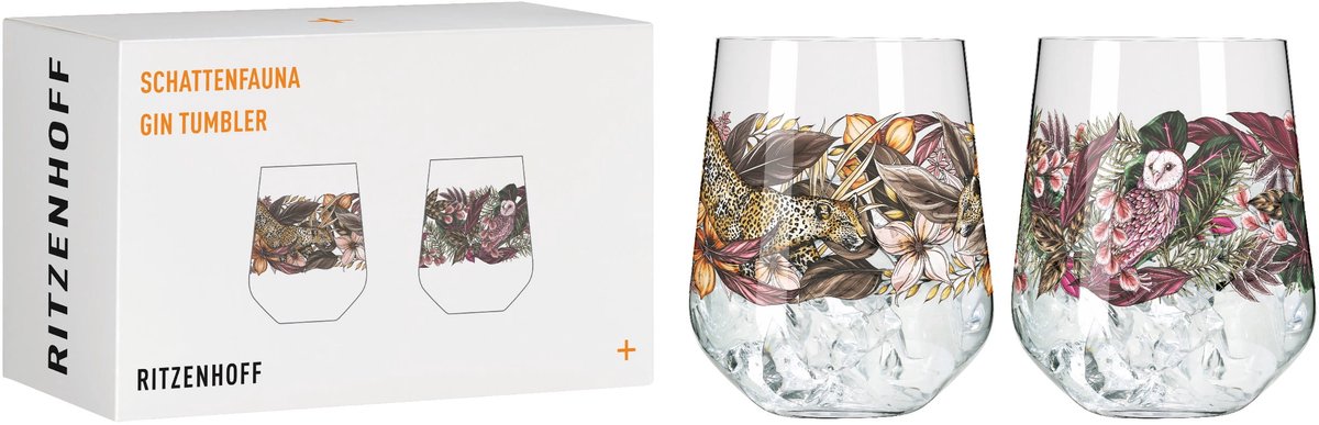 Ritzenhoff Schattenfauna Gin Tumbler 2 Stuks