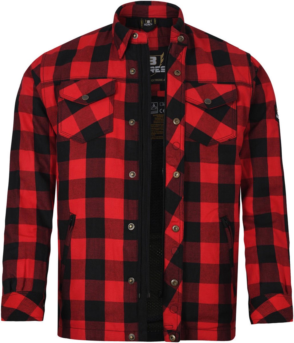 Bores Lumberjack Basic Motorfiets Shirt -