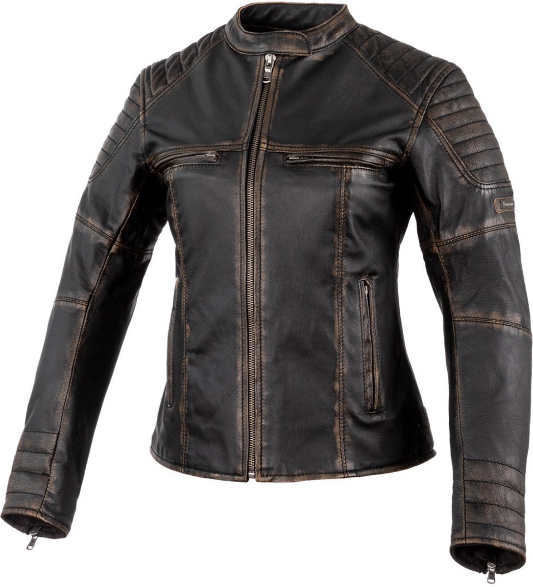 Rebelhorn Hunter Pro Dames Motor Lederen Jas -