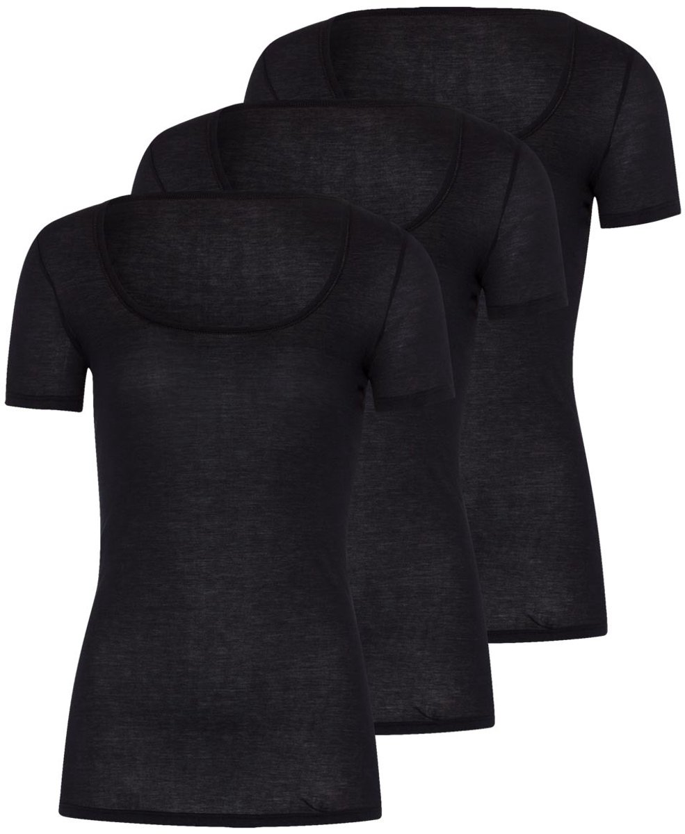 Hanro Dames onder t-shirts 3 pack Ultralight