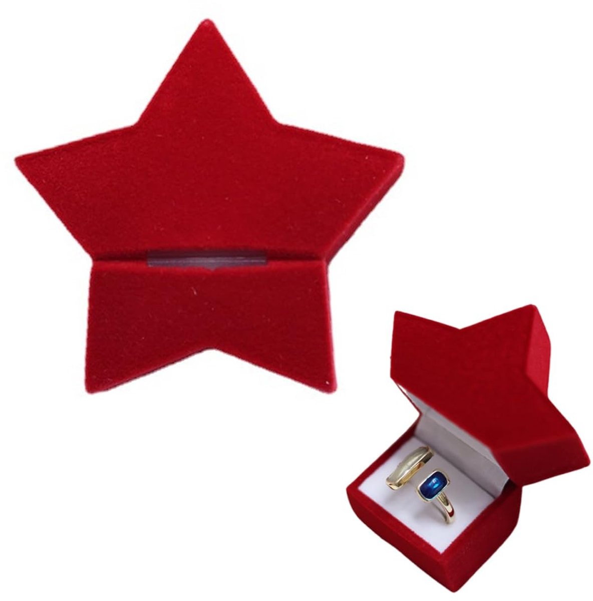 Allecto - sieraden doos - voor ringen en oorbellen - mooi en praktisch - perfect voor cadeaus - geschikt voor verschillende sieraden - ideaal voor ...