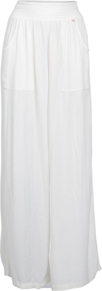 Brunotti Catalina Broek Snow Dames 100% Katoen High waist fit Loose Fit XXL Wit