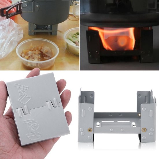 Allecto - Campfire Tablets - Outdoor Kooktoestel - Compact en Draagbaar - Alcoholbrandstof - Ideaal voor Kamperen en Hiking van Allecto — afbeelding 4