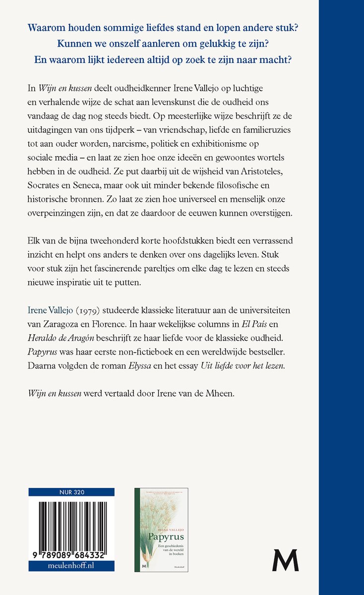 Wijn en kussen - back cover