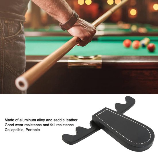 Allecto - Billiard Cue Holder - Snooker Stick Stand - Duurzaam en Draagbaar - Ideaal voor Thuisgebruik - Perfect voor Snooker en Biljart - Geschikt... — afbeelding 2
