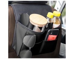 Dailygoods- Opbergtas Hoogwaardig Kunstleer - Auto Organizer - Multi-pocket - Achterbank Hoofdsteun - Waterdicht - Duurzaam en Sterk Belastbaar