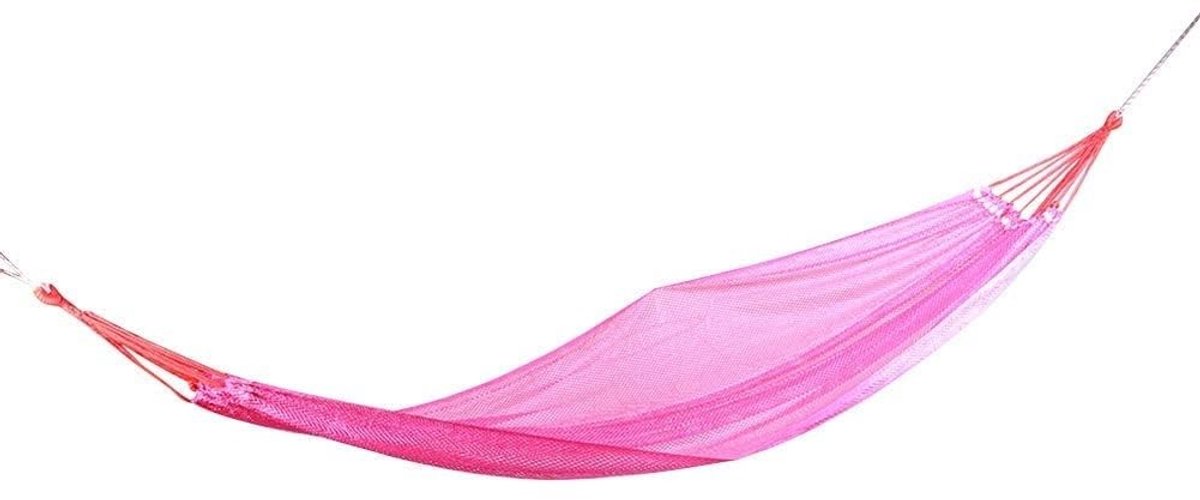 Dailygoods- Hangmatrooster Draagbaar - Mesh Stof - Maximaal Draagvermogen 250 kg - Opbergtas - Ademend - Comfortabele Ervaring - Hangmat