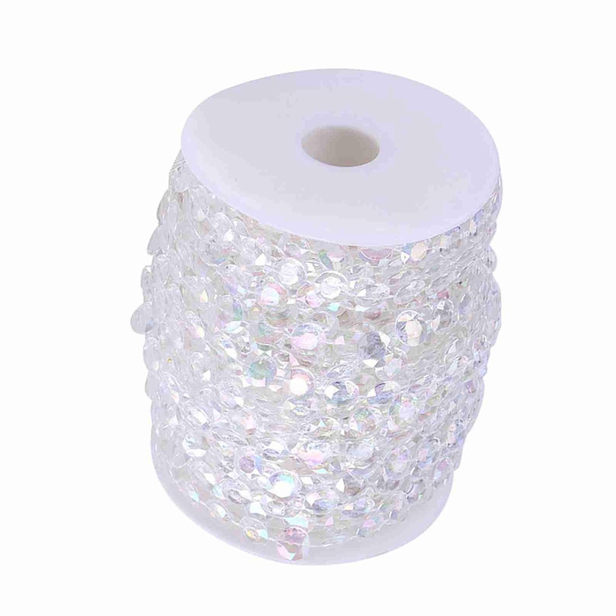Dailygoods- Kralengordijn 30m - Acryl - Transparant - Doe-het-zelf Deurdecoratie - Bruiloft/Feest - Elegant Uiterlijk - Decoratiekralen