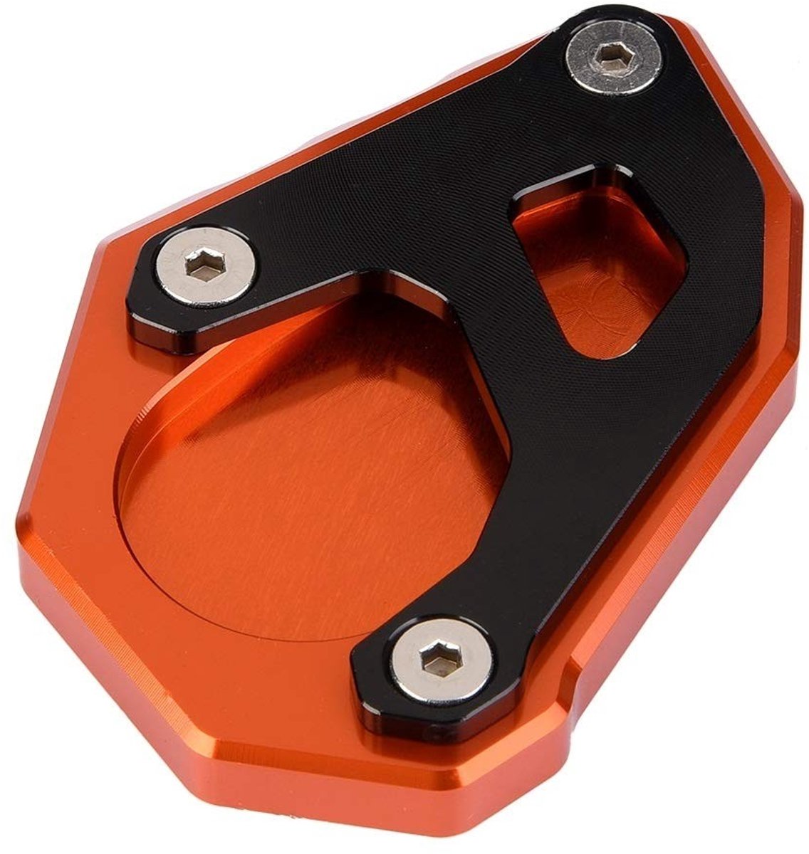 Dailygoods- Kickstand Pad - Eenvoudig te installeren - Motorfiets Zijstandaard - Geschikt voor 1050/1090/1190/1290 Adventure - Anodized behandeling - Voorkomt oxidatie en roest - Motorcycle Side Stand
