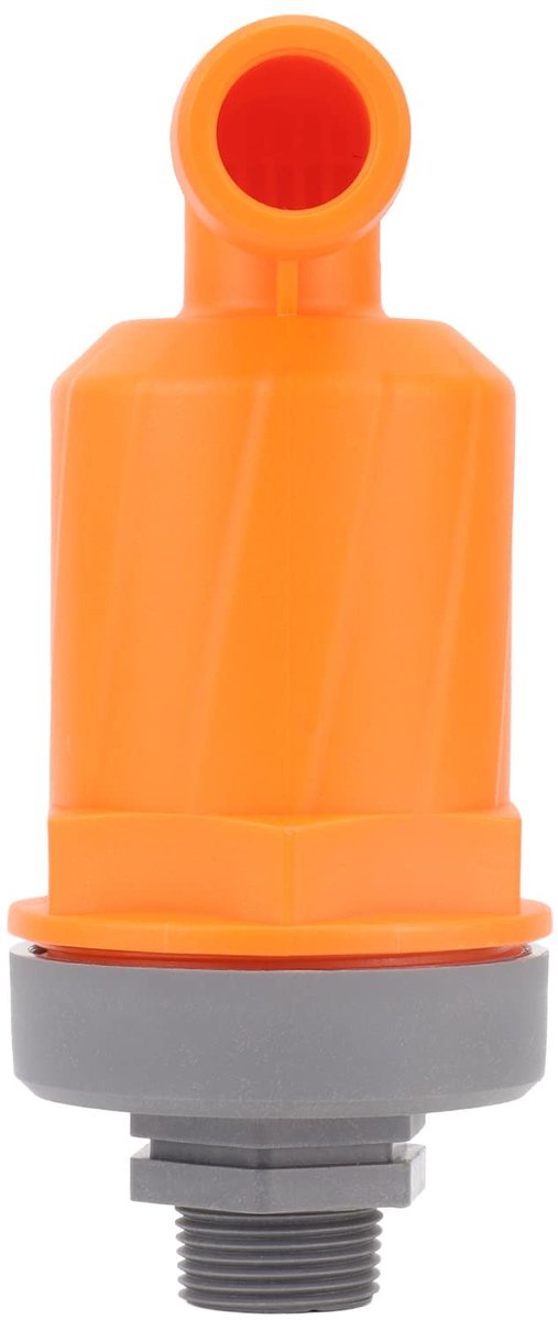 Dailygoods- Luchtinlaat Automatisch - Afdichting Hoog Debiet - PP-Materiaal - Eenvoudig te Installeren - Voor Woonkamer - Verbinding Type 6632B - Ontluchtingsklep