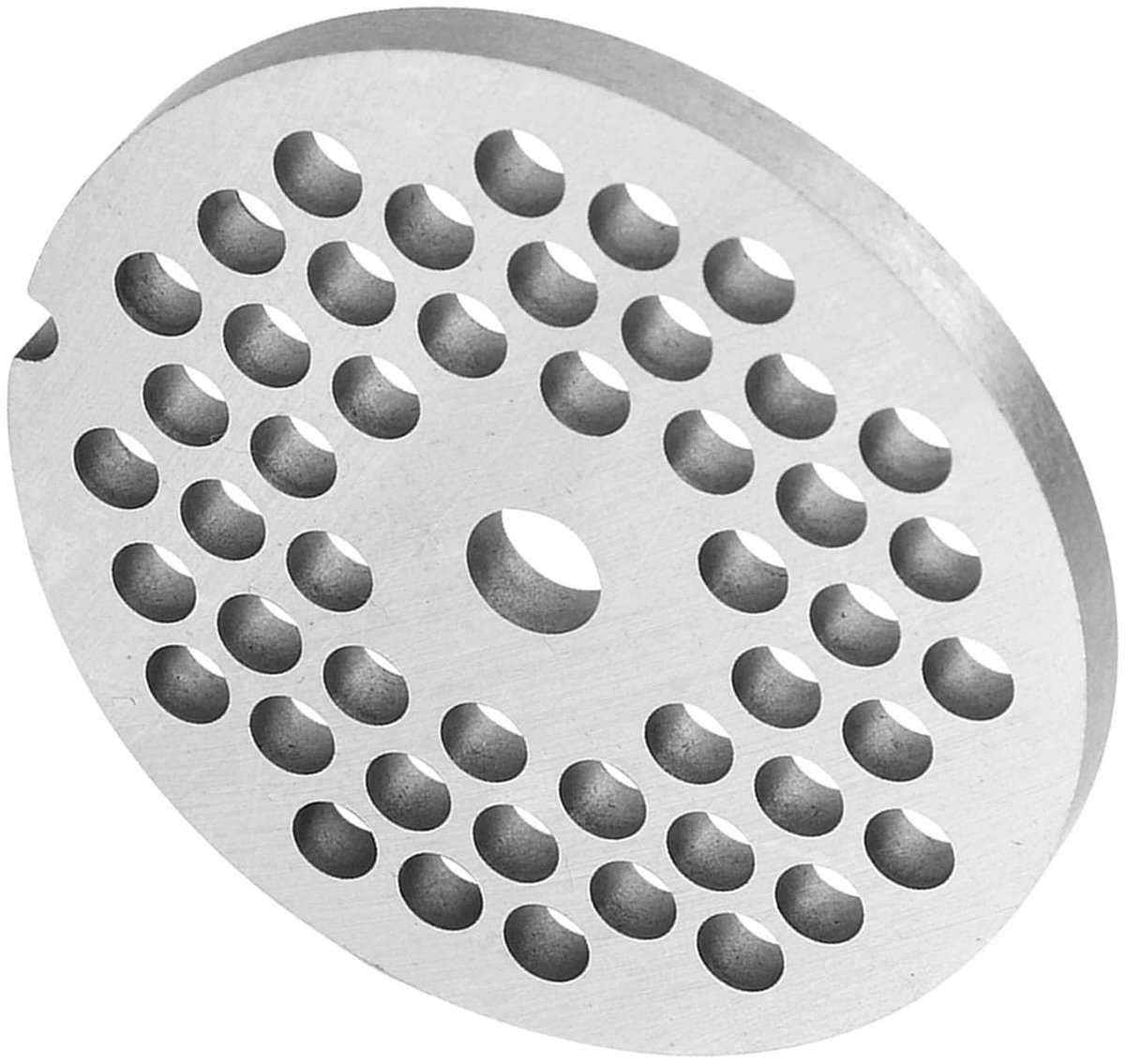 Dailygoods- Vleesmolenplaat Professioneel - Vleesmolen Accessoire - Koolstofstaal - Vaatwasmachinebestendig - Sterk en Scherp - Eenvoudig te Reinigen