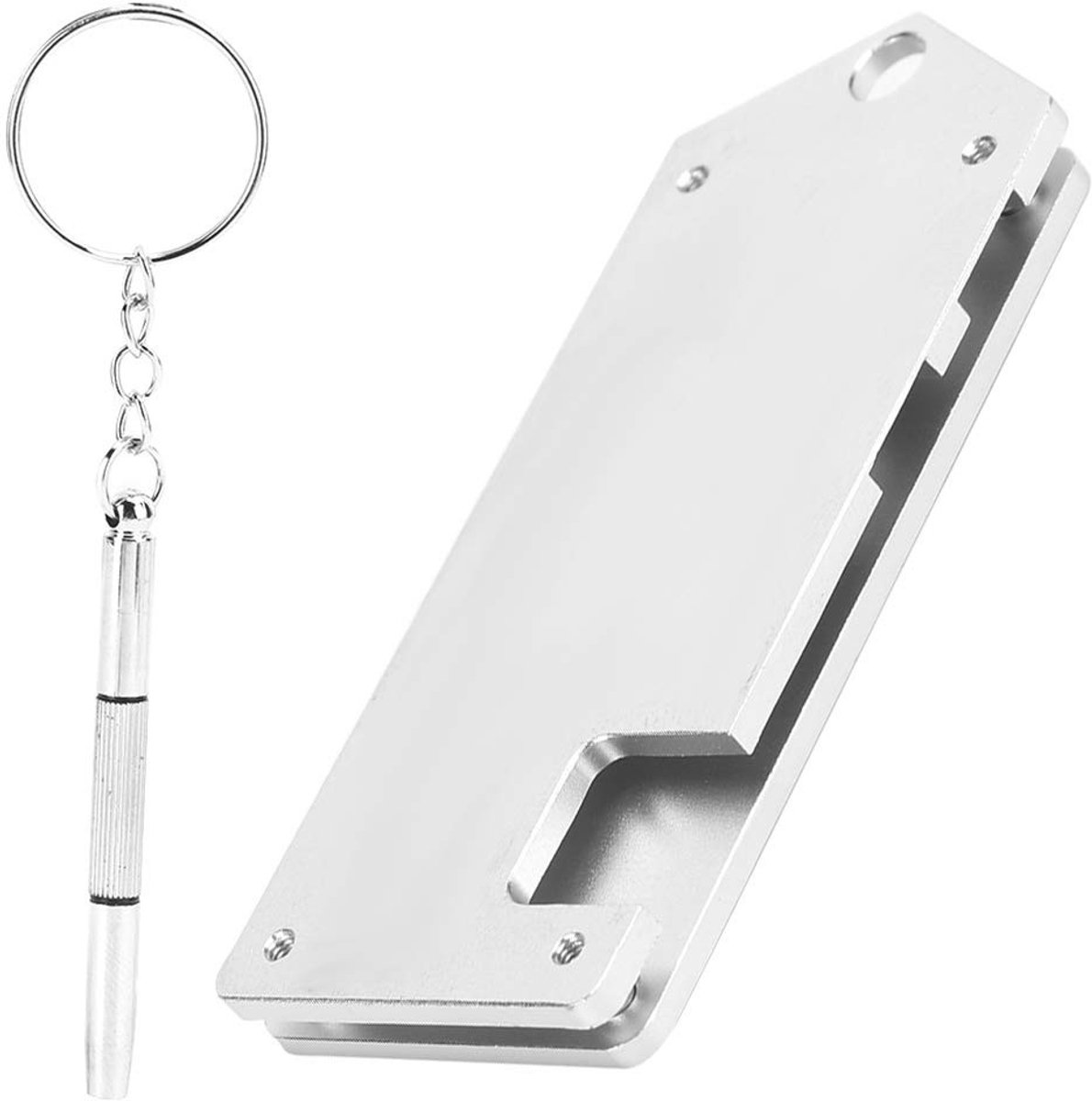Dailygoods- Aluminium Case Ultradun - Behuizing voor Zero W - Antislip - Stofdicht - Inclusief Schroevendraaier - Aluminiumlegering