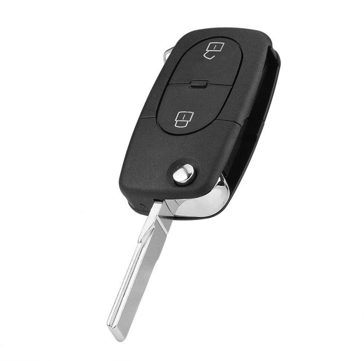 Dailygoods- Autosleutel Met Id48 Chip - 2 Knoppen - Zender 434 Mhz