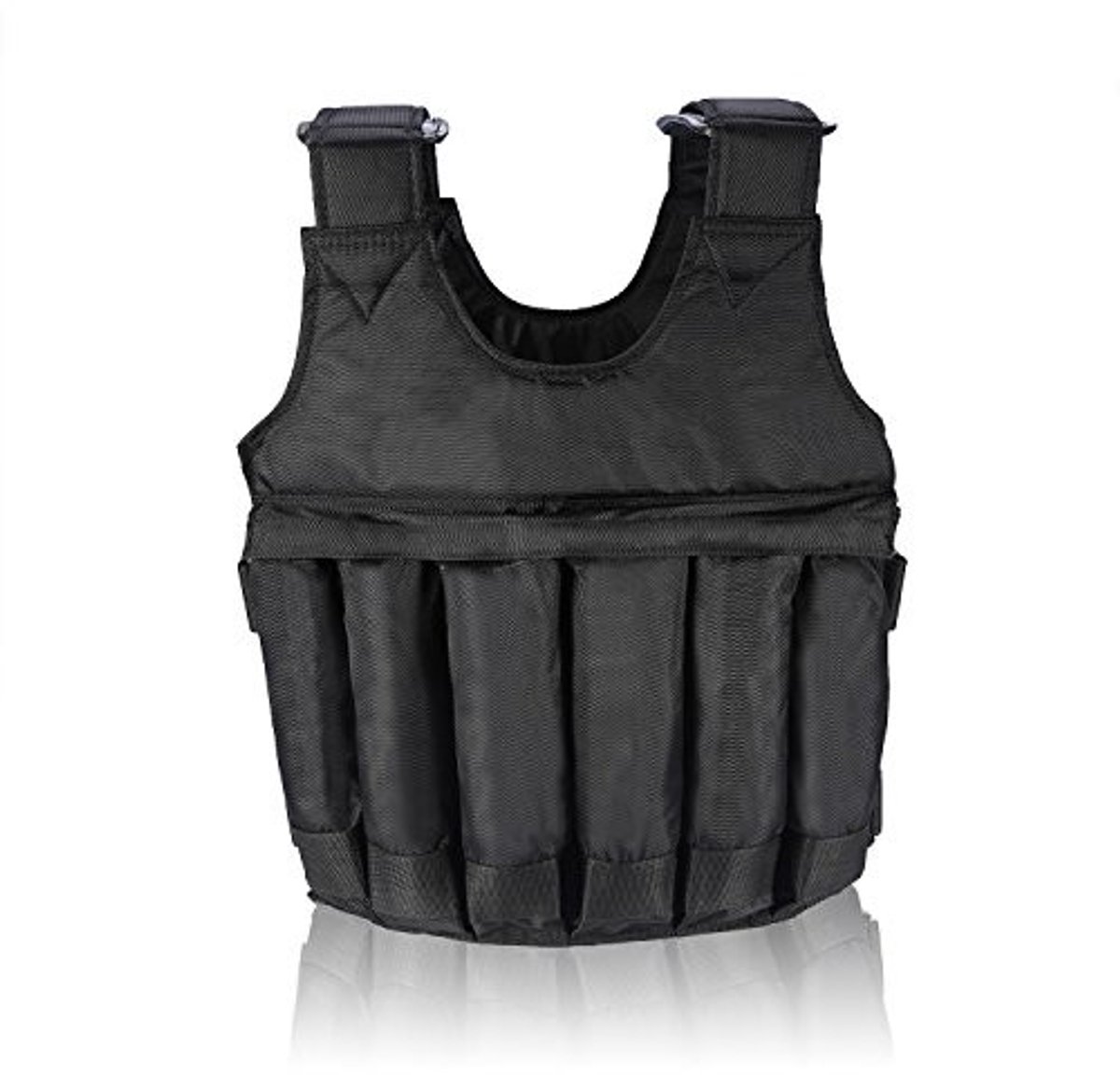 Dailygoods- Gewichtsvest 50kg - Verstelbaar - Oxford Stof - Comfortabel - Fitness - Krachttraining - Maximale belasting 50 kg - Verzwaarde Vest