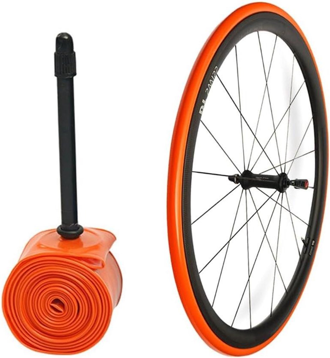 Fiets Binnenband - Racefiets Binnenband - Fietsen Onderhoud - Ultralicht TPU Materiaal - 700x18-32C 28g - Oranje