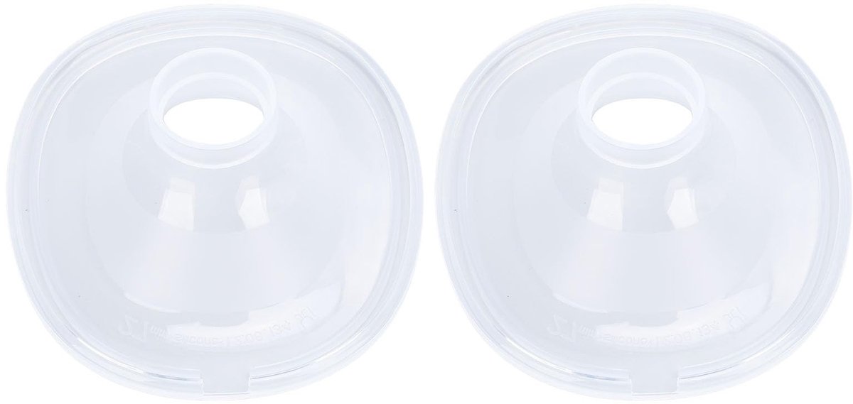 Dailygoods- Siliconen Griade 2 Stuks - Vervangingsonderdelen - Voedselveilig Siliconen - Transparant - Compatibel met S32 - Eenvoudig te Reinigen - Borstvoedingsflens