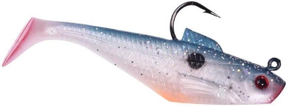 Vis Aas - Zacht Kunstaas - Roofvis Vangen - Natuurgetrouwe Beweging - 7.5cm 9g - Veelkleurig