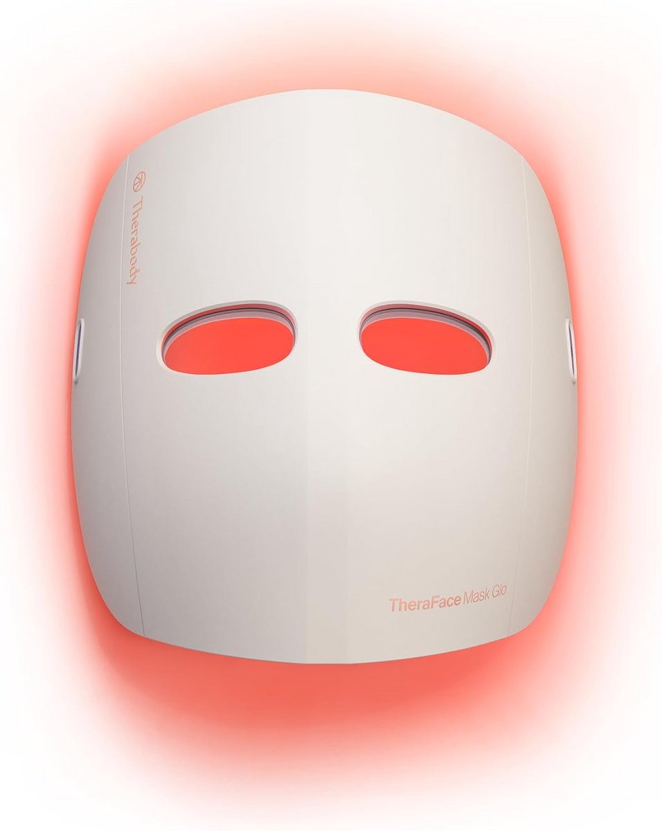 Gezichtsmasker LED - Huidverzorging Masker - Huidverbetering Thuis - Met Scalp Massage - Full Coverage - Wit en Zwart