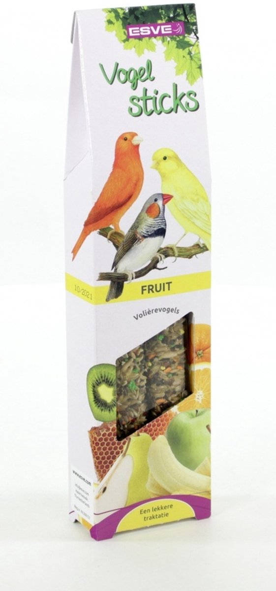 Snack Vogel Esve Vogelsticks Volière Fruit (2)