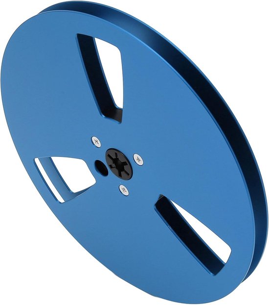 Lege Tape Spoel - Geluidsopname Rol - Audio Archiveren - Sterke Aluminiumlegering - 7 Inch Diameter - Blauw — afbeelding 4